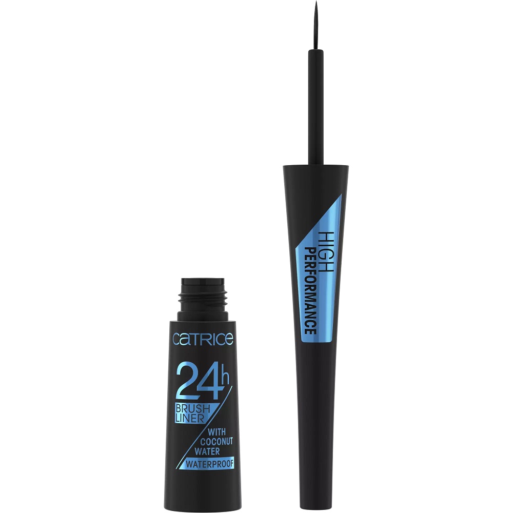 24H Brush Liner Voděodolná Oční Linka 010 Ultra Black