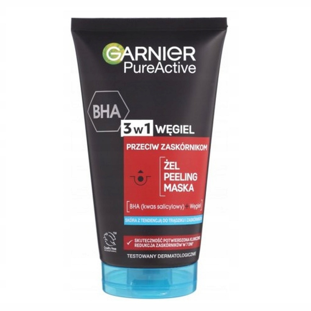 _Clear Skin Intensive Charcoal 3-In-1 ČIsticí Gel Na Obličej 150 ml