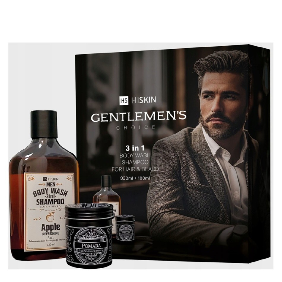 Gentleman’S Choice Set Gentleman's Choice Whisky Sprchový Gel A šAmpon Na Vlasy A Vousy…