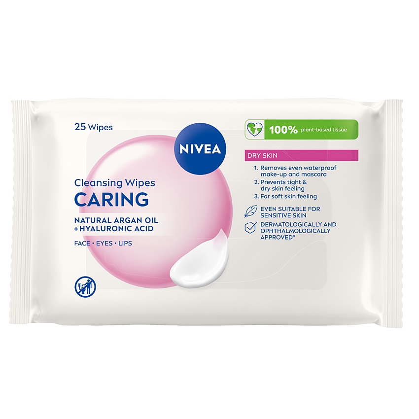 Cleansing Wipes 3 V 1 Zklidňující Odličovací Ubrousky