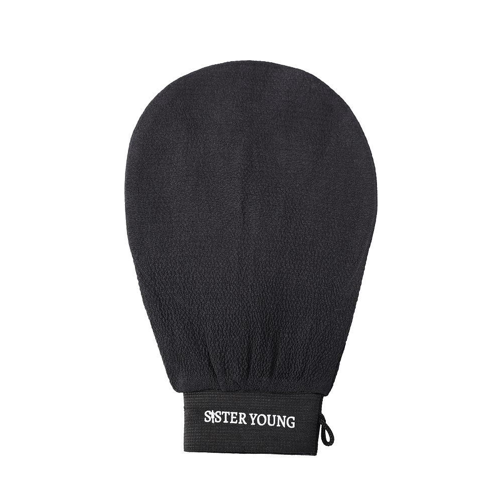 Nova Exfoliating Glove Exfoliační Tělová Peelingová Rukavice Black