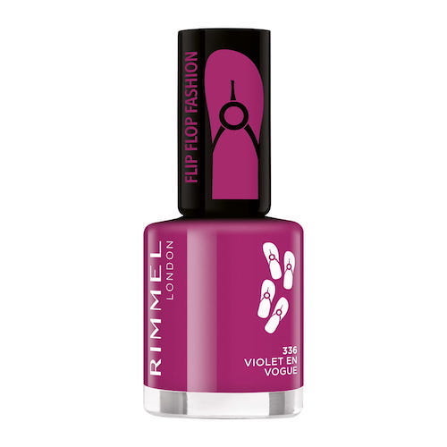 60 Seconds Flip Flop Rýchloschnúci Lak Na Nechty 336 Violet En Vouge 8ml