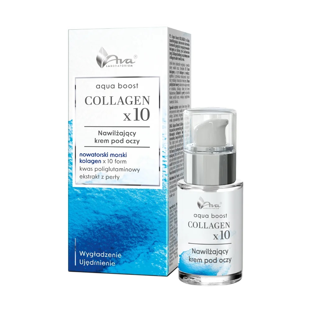 Aqua Boost Collagen X10 Hydratační Krém Pod Oči 15 ml