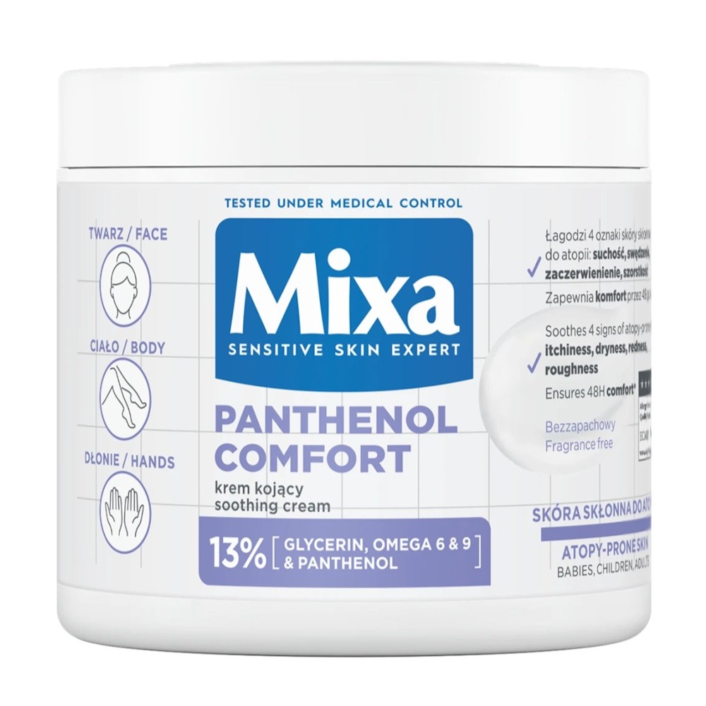 Panthenol Comfort+ Zklidňující Ochranný Krém Na Obličej, Ruce A Tělo