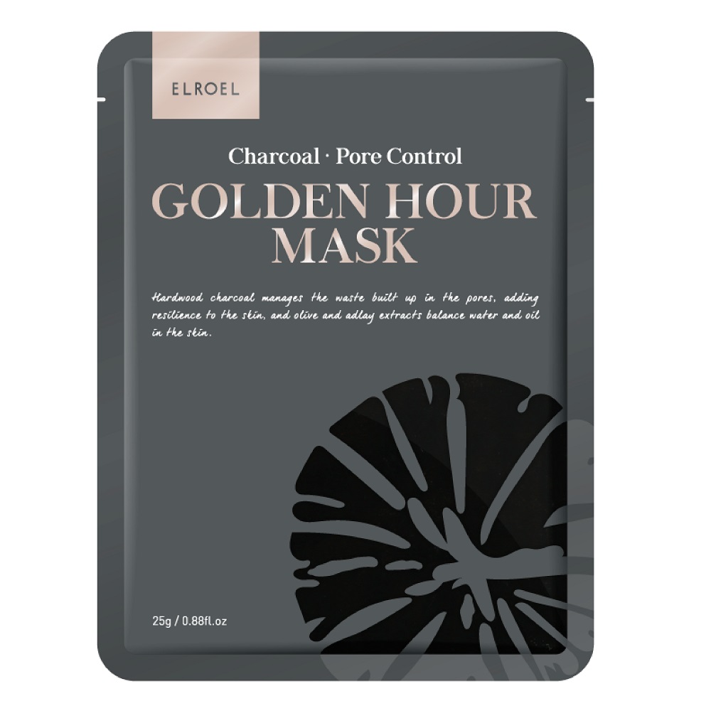 Golden Hour Mask ČIsticí Pleťová Maska S Dřevěným Uhlím