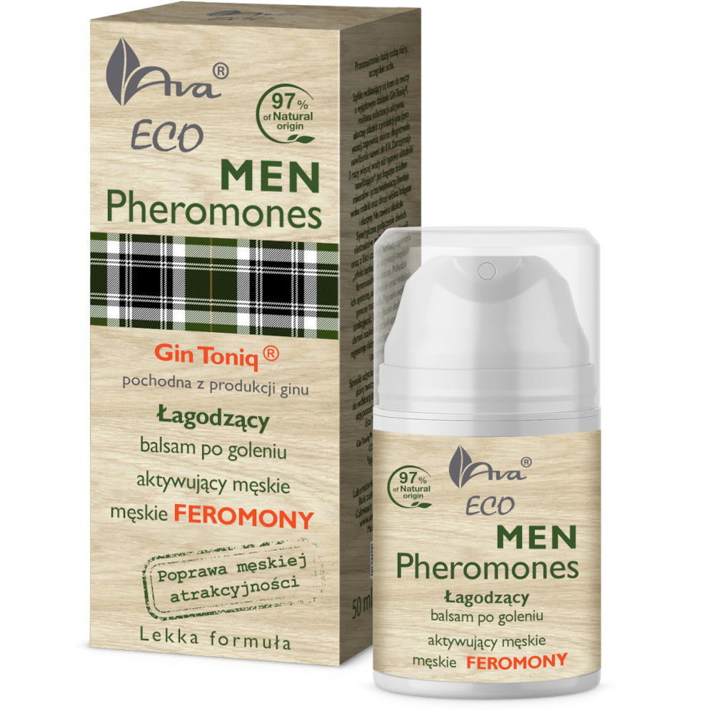 Eco Men Pheromones Zklidňující Balzám Po Holení 50 ml