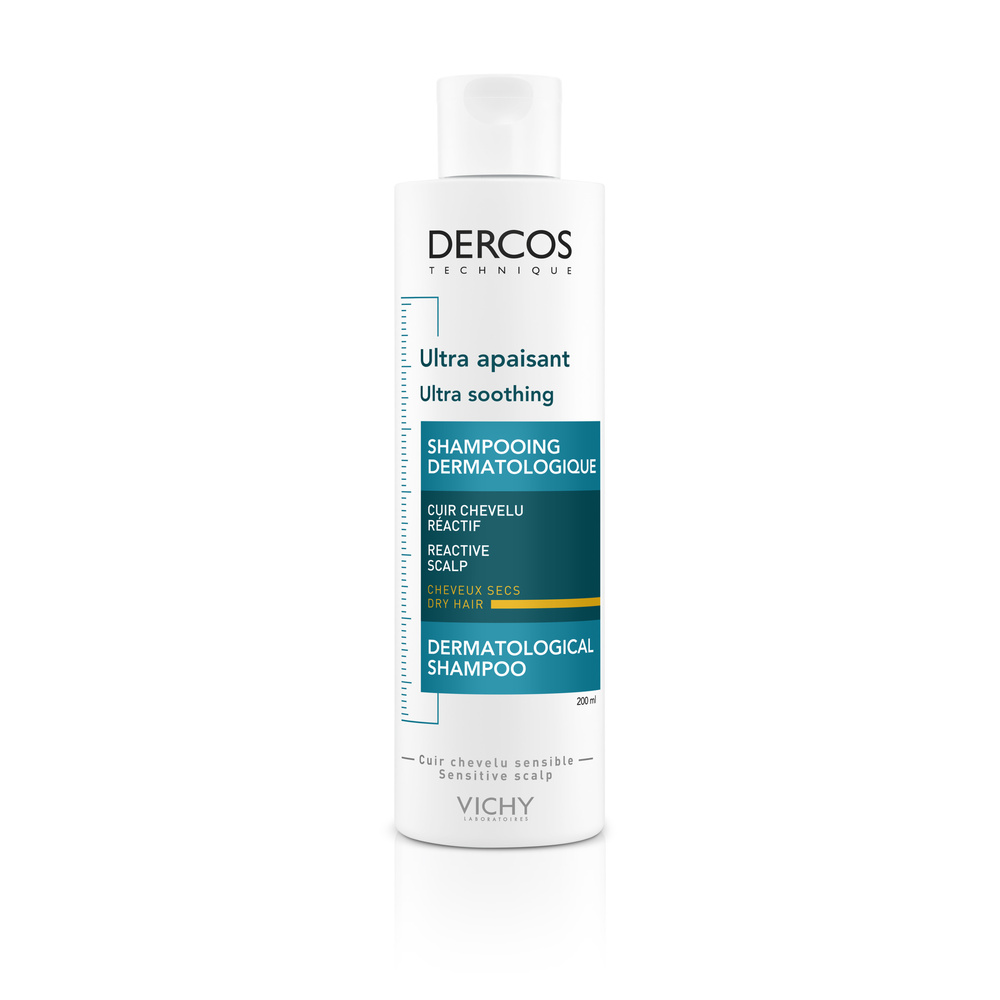 Dercos Ultra Soothing Shampoo Pro Suché Vlasy