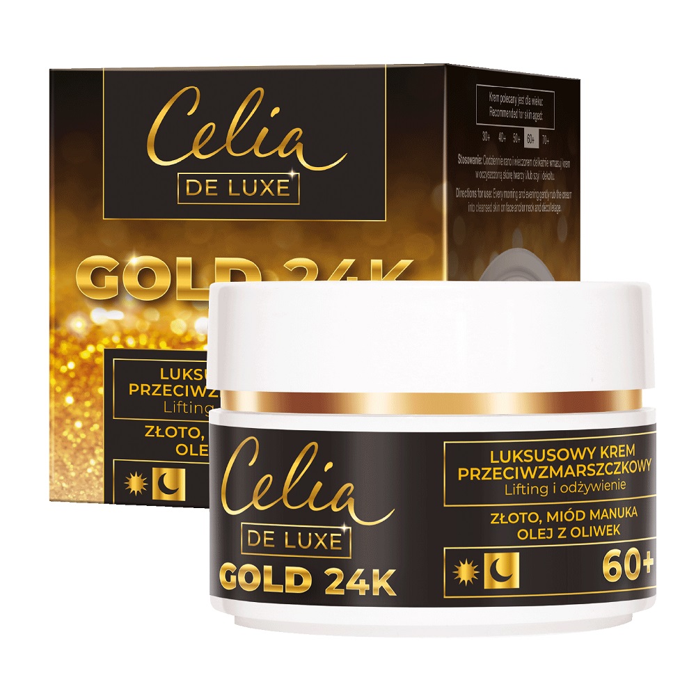 Nočný Krém De Luxe Gold 24K 60+ 50ml