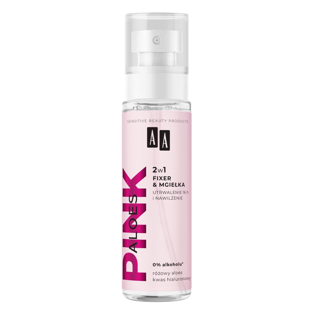 Ružové Aloe Fixačný A Hydratační Sprej 2v1 100ml