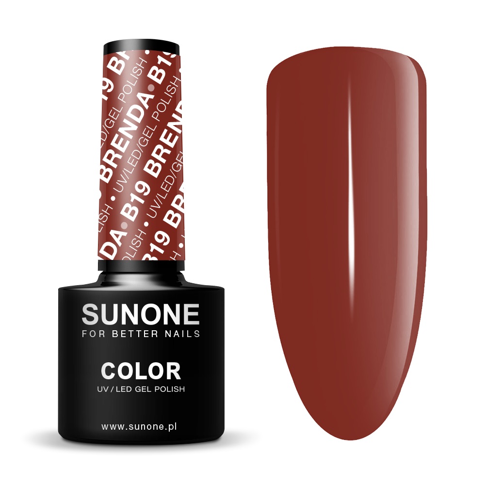 _UV/LED Gel Polish Color Hybridní Lak B19 Brenda