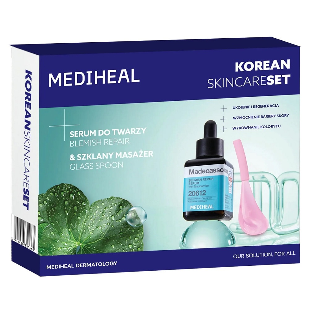 Korean Skincare Set Sada Pleťových Sér + Skleněná Masážní Pomůcka