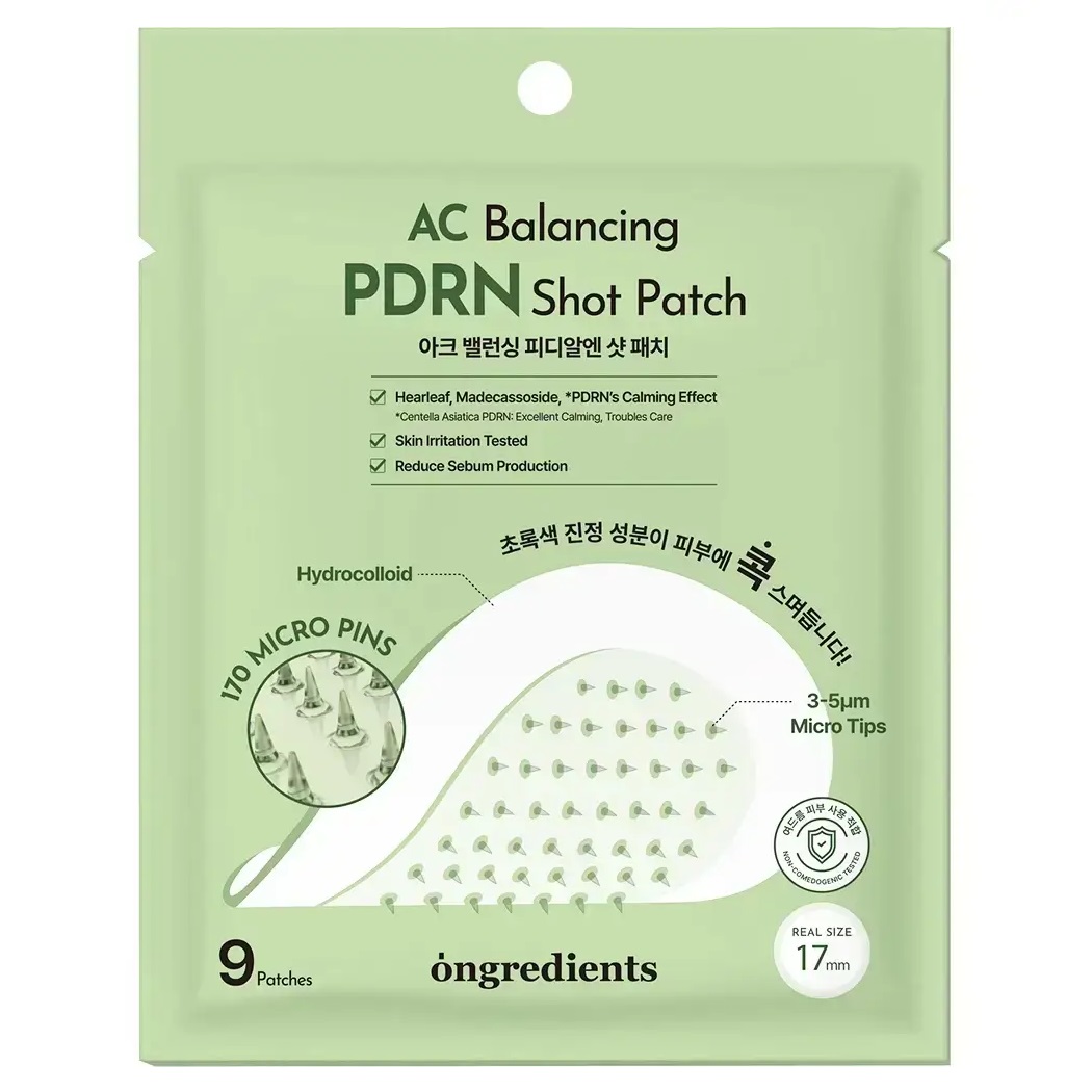 AC Balancing PDRN Shot Patch Náplasti Na Akné, 9 Ks