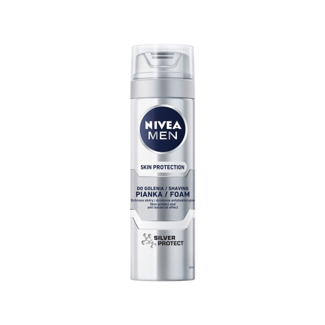 Men Skin Protection Holicí Pěna Silver Protect 200 ml
