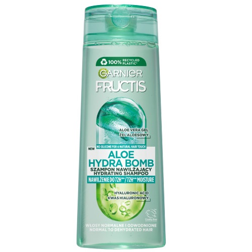 Fructis Aloe Hydra Bomb Hydratační šAmpón Pre Normálne A Dehydrované Vlasy 400 Ml