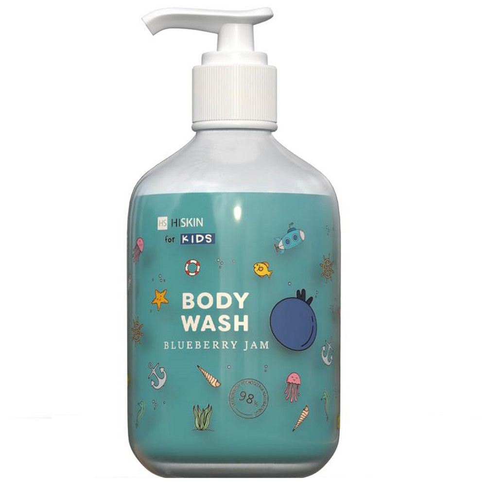 Kids Body Wash Dětský Sprchový Gel S Příchutí Borůvek