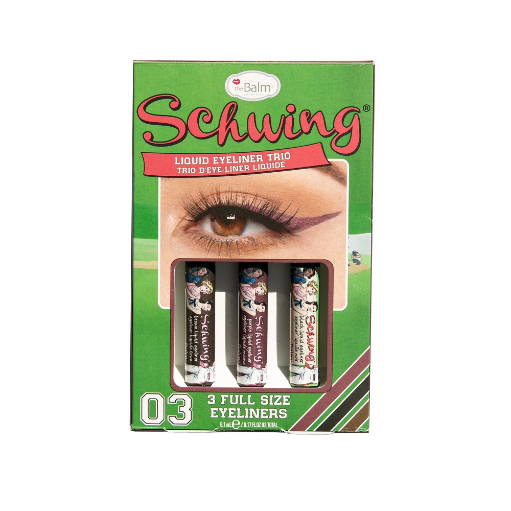 Schwing Liquid Oční Linka Trio Sada Tekutých Očních Linek 3x1