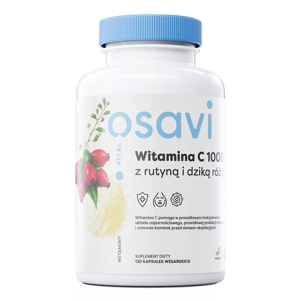 Vitamin C 1000 S Rutinem A šíPky Doplněk Stravy 120 Kapslí