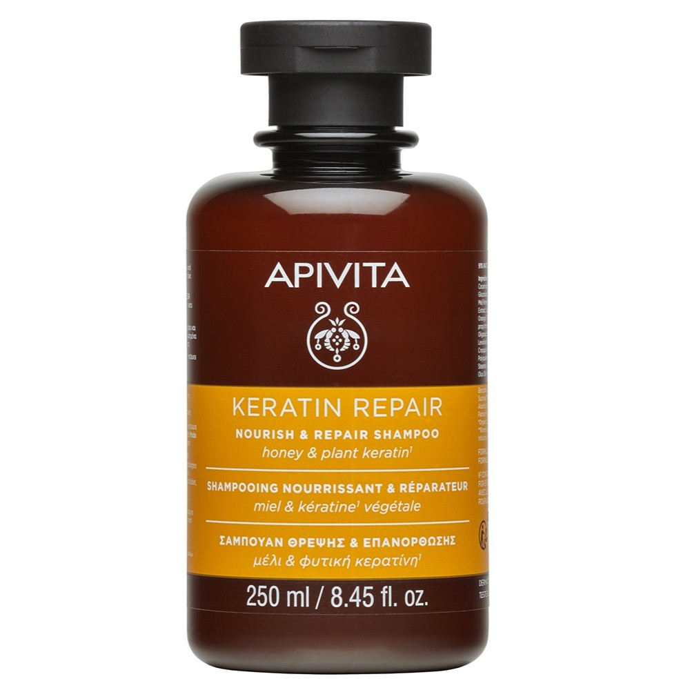 Keratin Repair Vyživující A Regenerační šAmpon S Kreatinem Pro Suché A Poškozené Vlasy