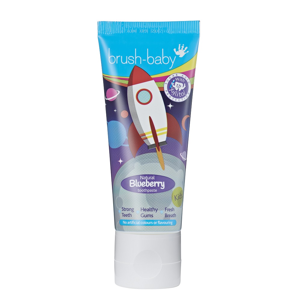 Raketová Zubní Pasta Pro Děti 3+ Blueberry