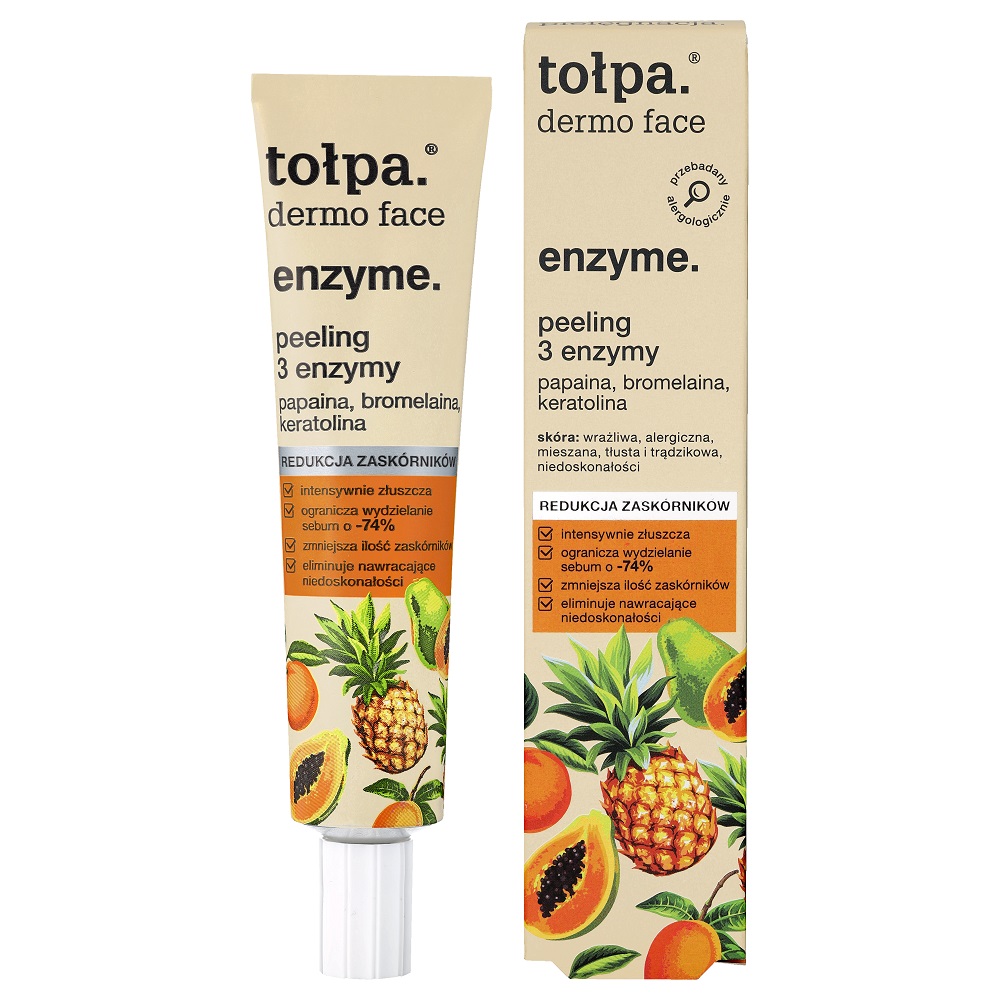 Tolpa Dermo Enzymový Peeling Na Obličej 3 Enzymy 40 ml