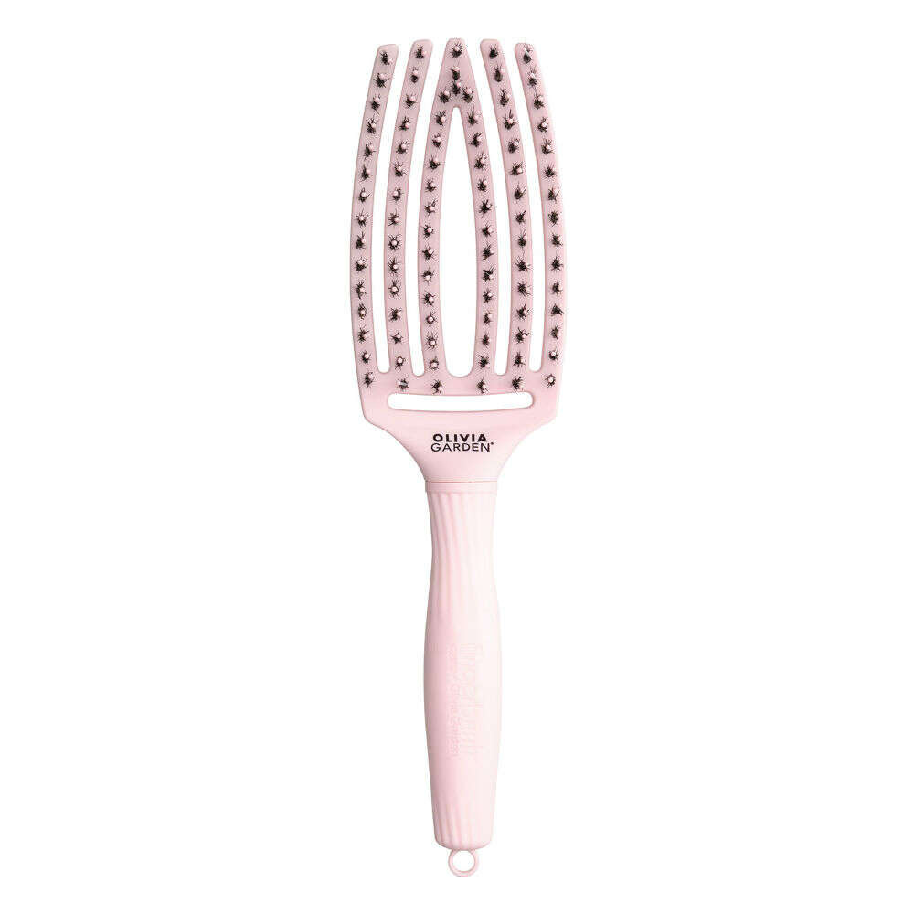ŠTětec FingerBrush Combo Střední Pastelově Ružový