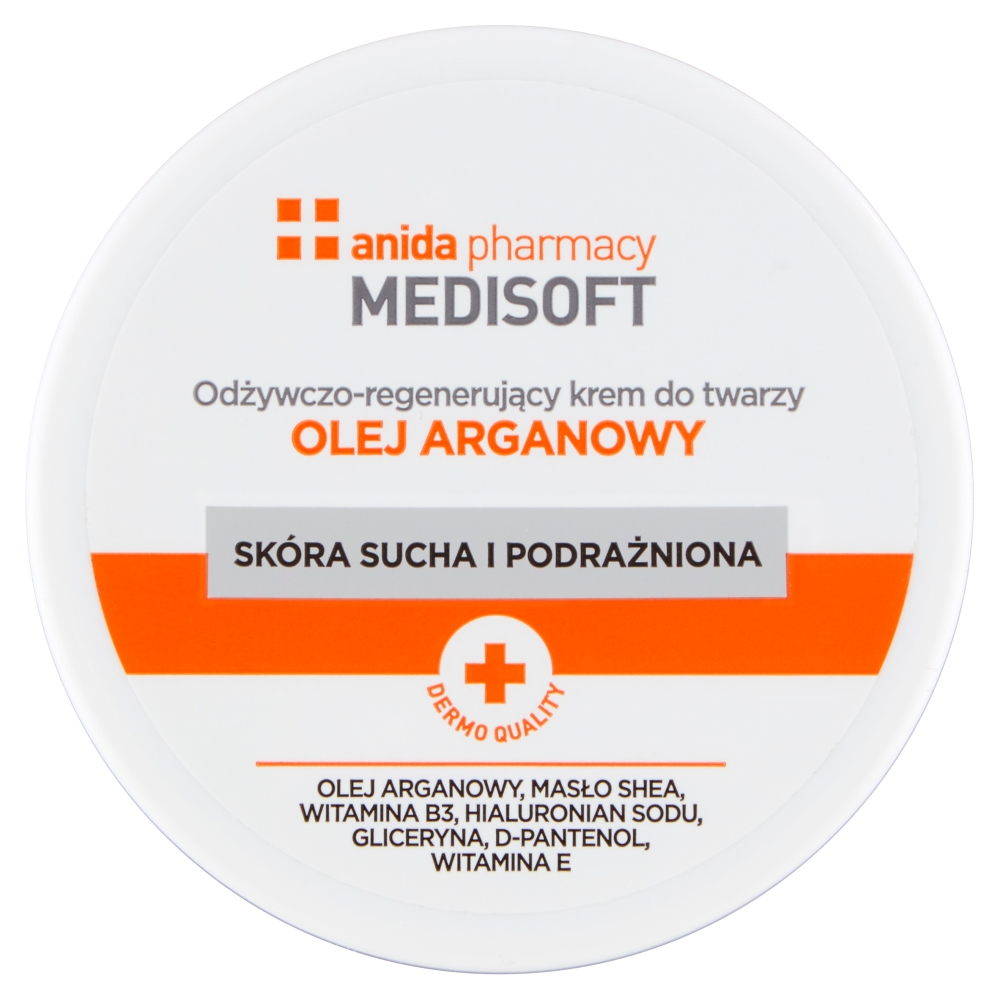 Medisoft Výživný A Regenerační Krém Na Obličej S Arganovým Olejem