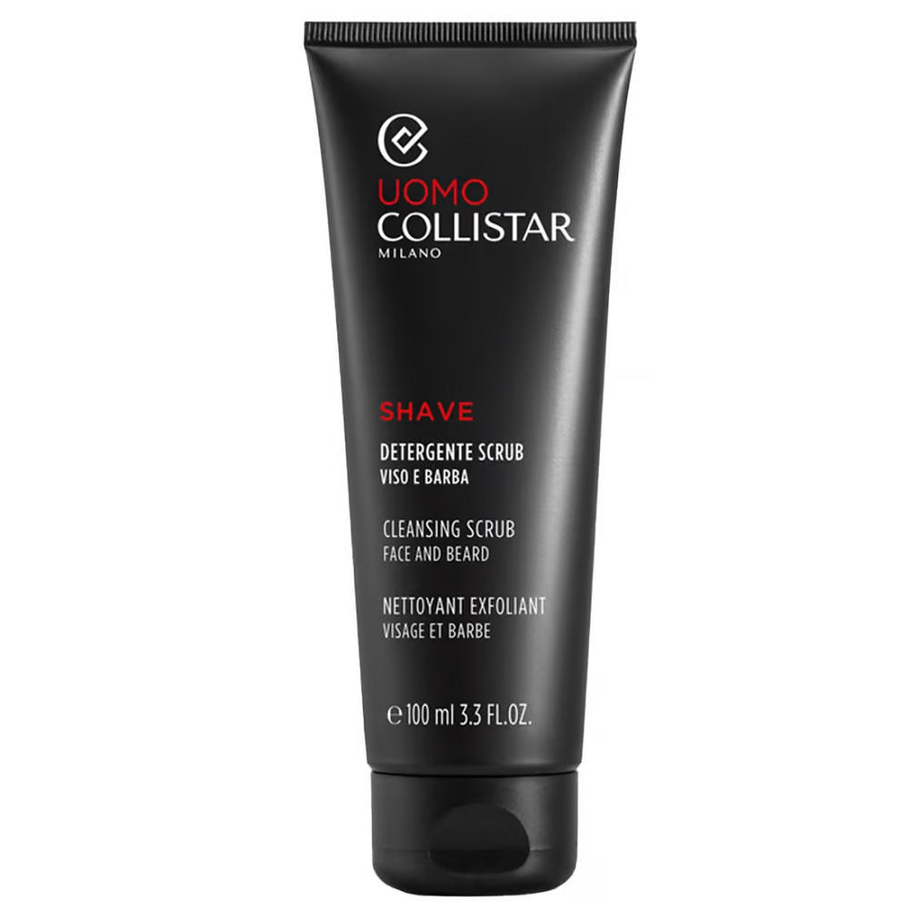 Uomo čIsticí Peeling Na Obličej A Vousy