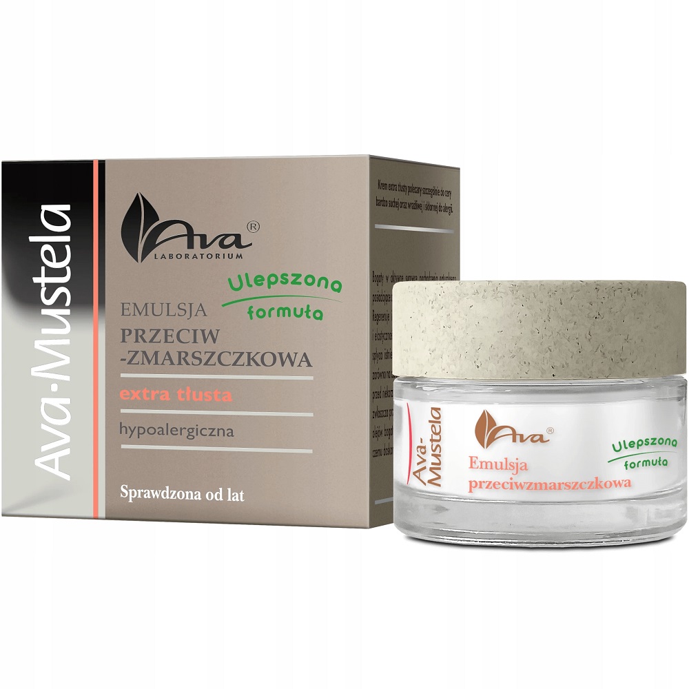 Ava Laboratory Ava-Mustela Emulze Proti Vráskám Extra Mastná 50 ml