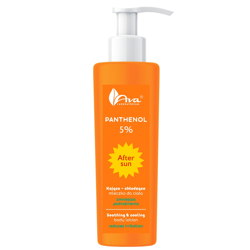 Panthenol 5% Zklidňující A Chladivé Tělové Mléko Po Opalování 200 ml