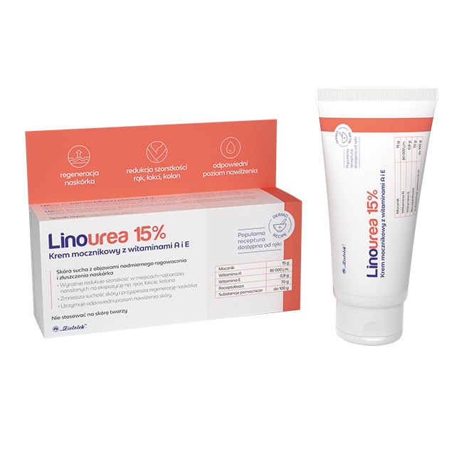 Linourea 15% Krém S Močovinou A Vitamíny A A E