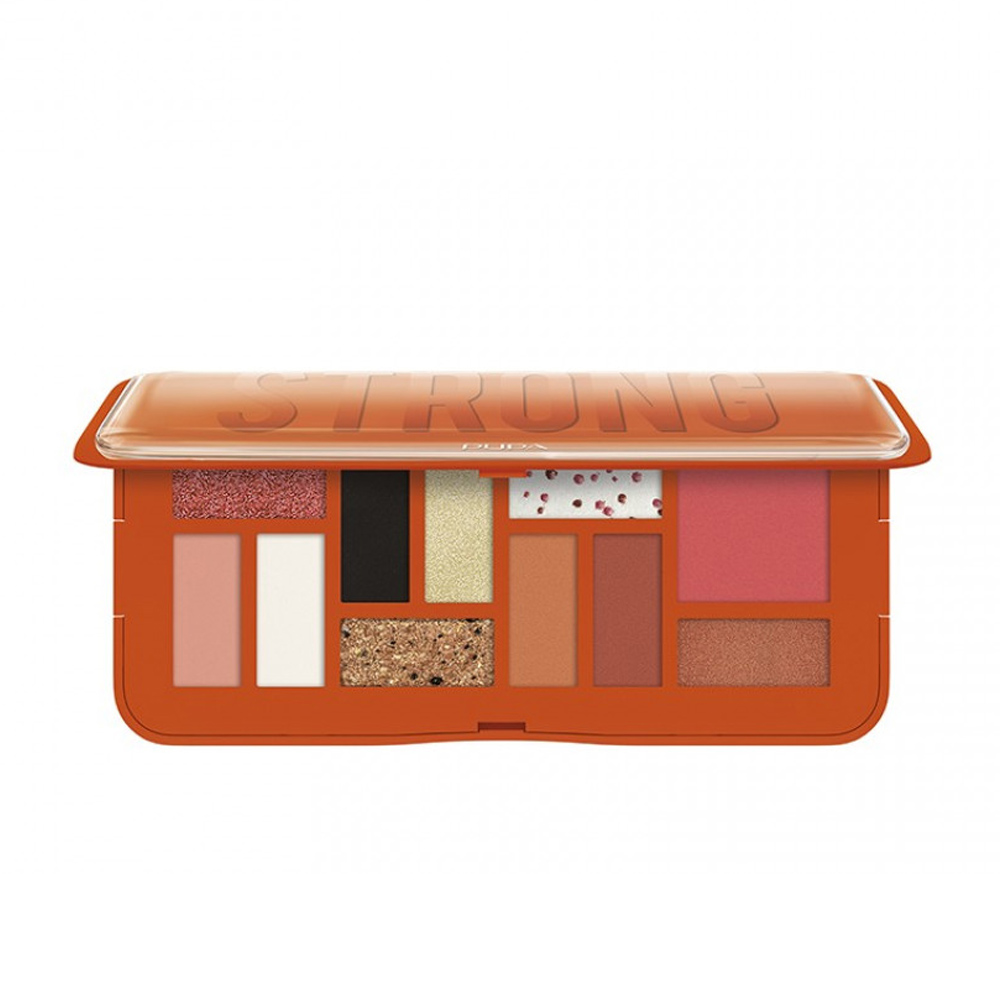 3D Effects Design M Paleta Očních Stínů Orange 12 g