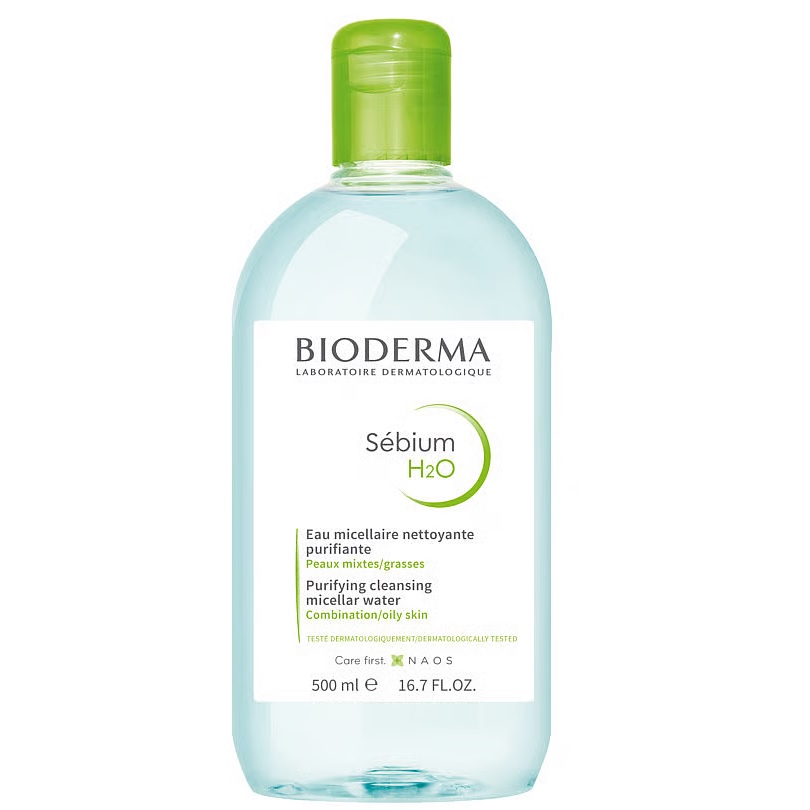 Sebium H2O Micelárna Voda Na Mastnú A Zmiešanú Pleť 500ml