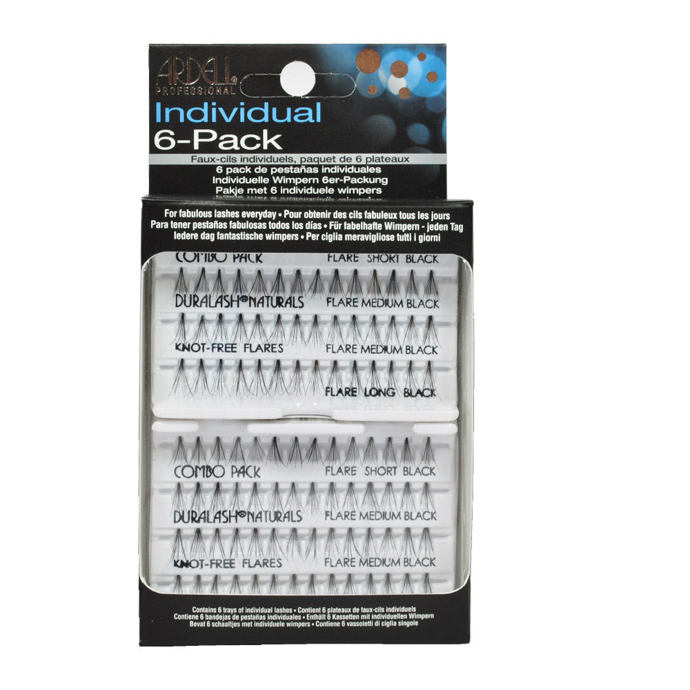 Individual Combo Pack Sada 56 řAs V 6 Baleních ČErné Trsy řAs