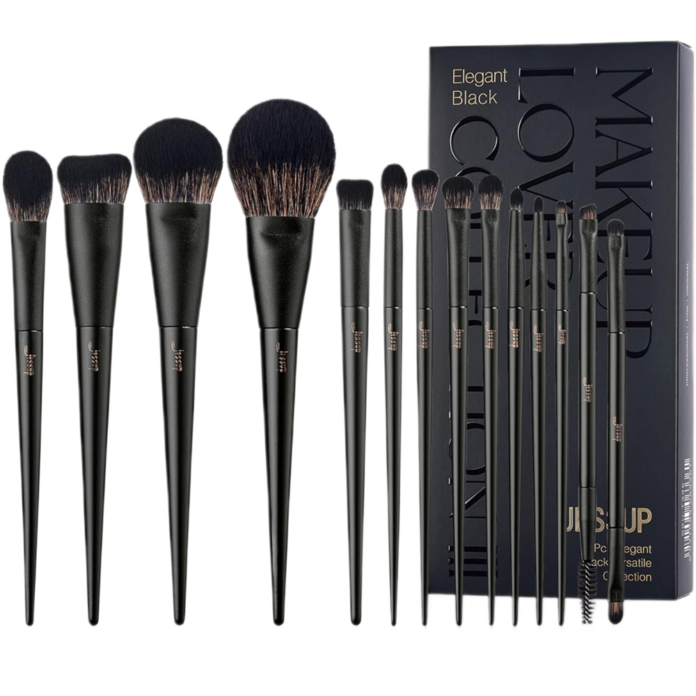 Lover Collection III Matte Black Versatile Brush Collection – Sada Kosmetických šTětců T336