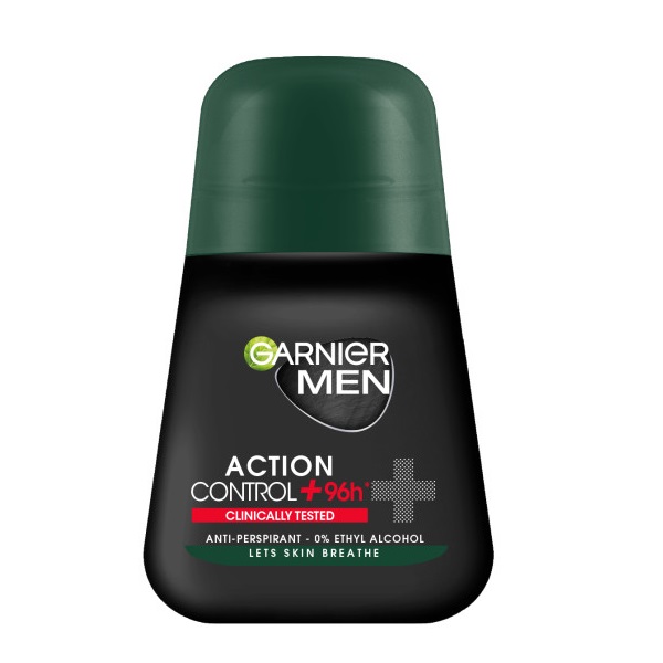 Men Action Control+ Klinicky Testovaný Antiperspirant V Roll-onu 50 ml