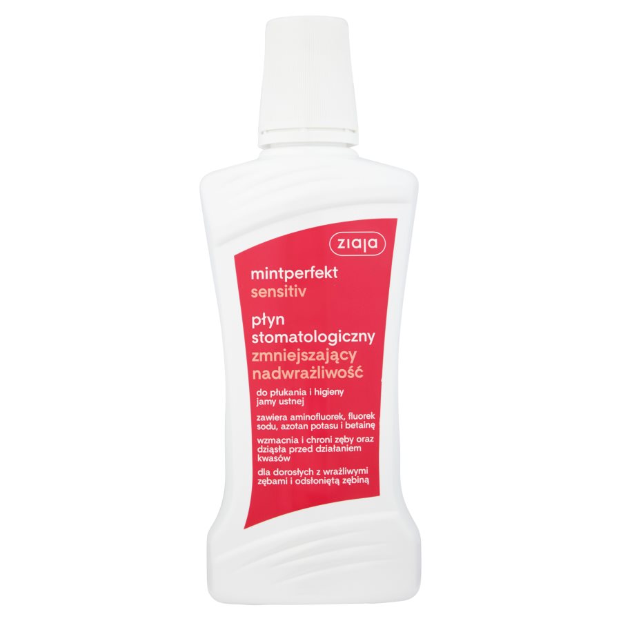 Mintperfekt Sensitiv Zubná Tekutina Znižujúca Precitlivenosť 500ml