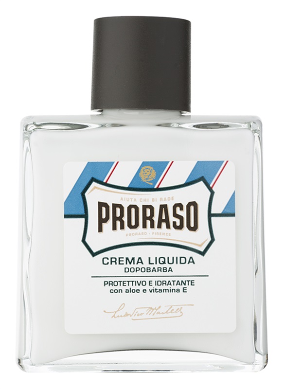 Crema Liquida Dopobarba – Ochranný Balzám Po Holení S Aloe Vera A Vitamínem E 100 ml
