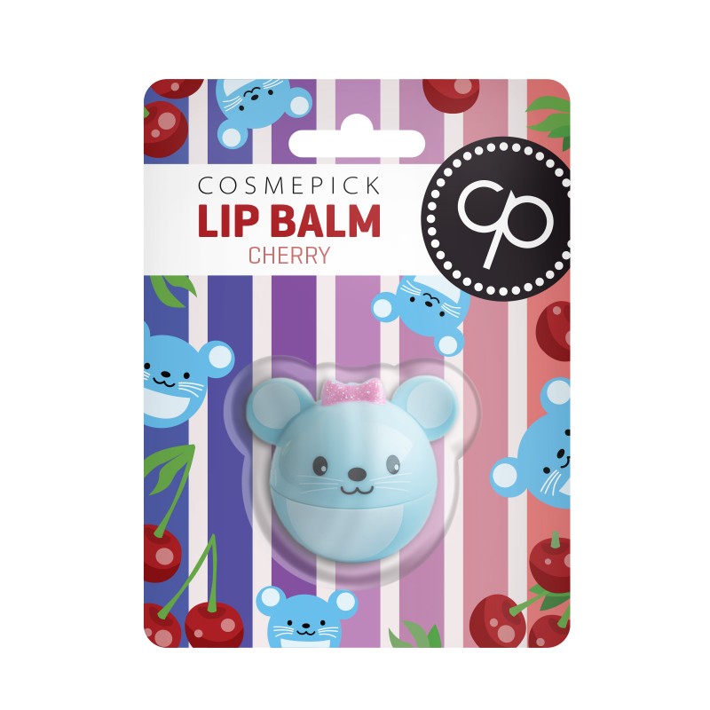 Lip Balm Mouse Balzám Na Rty Balzam Pery Cherry Mouse