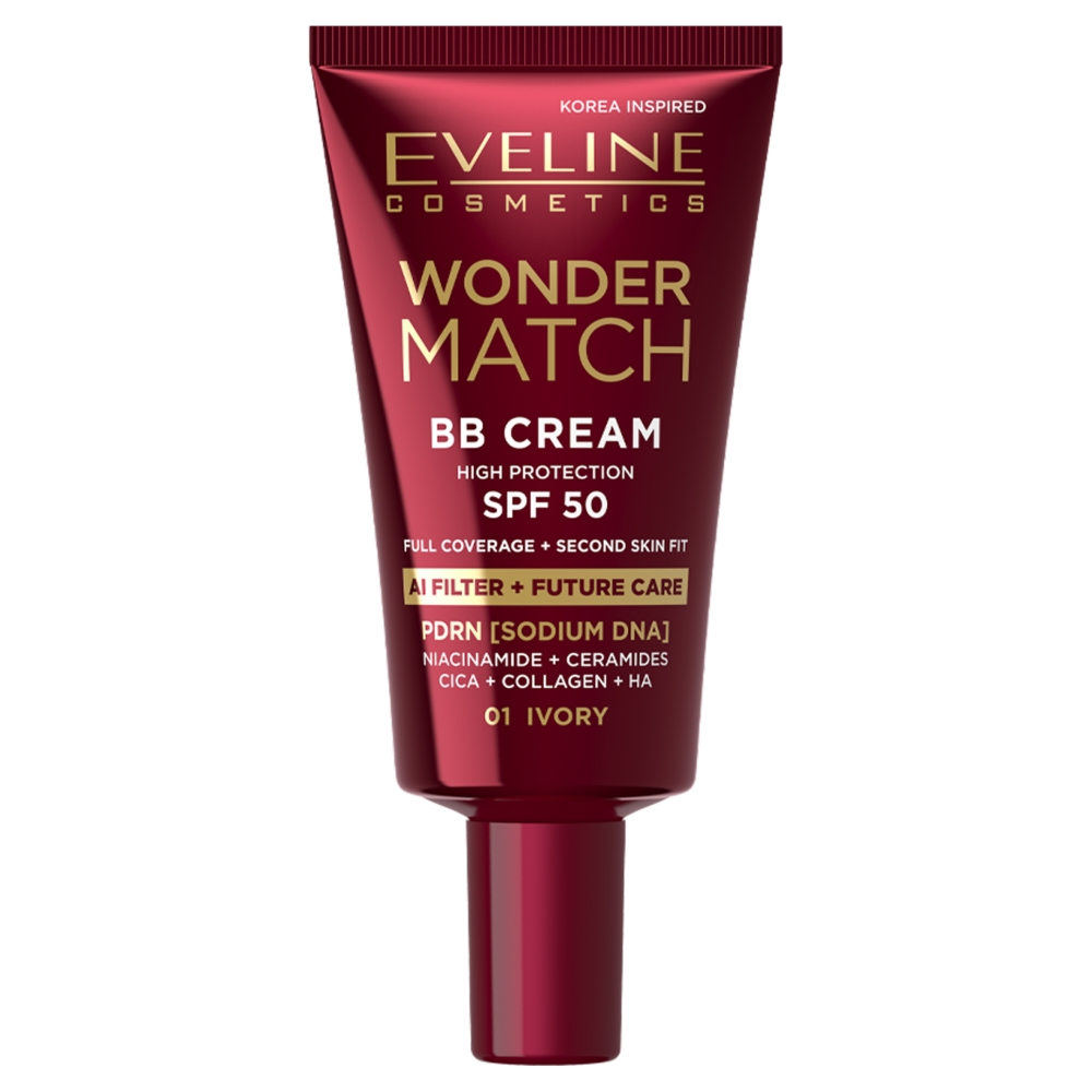 Wonder Match BB Cream BB Krém Wonder Match S Ochranným Faktorem SPF 50, Odstín 01 Ivory