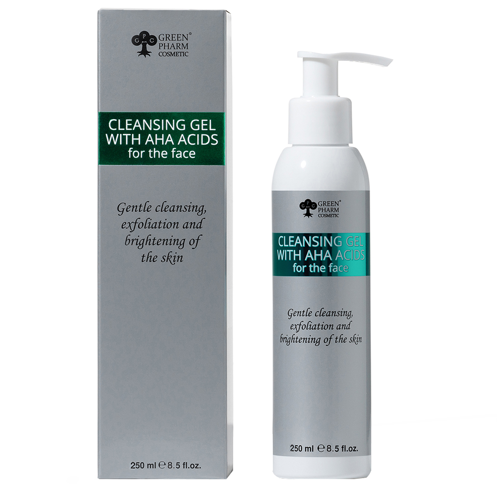 СLeansing Gel With АНА Acids Gél Na Mytí Obličeje S Kyselinami AHA 250 ml
