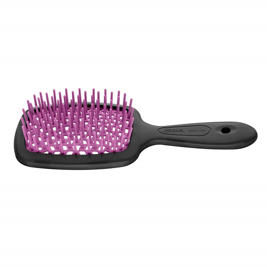 Malá Kefa Superbrush Malá Kefa Na Rozčesávanie Vlasov Black And Fuchsia