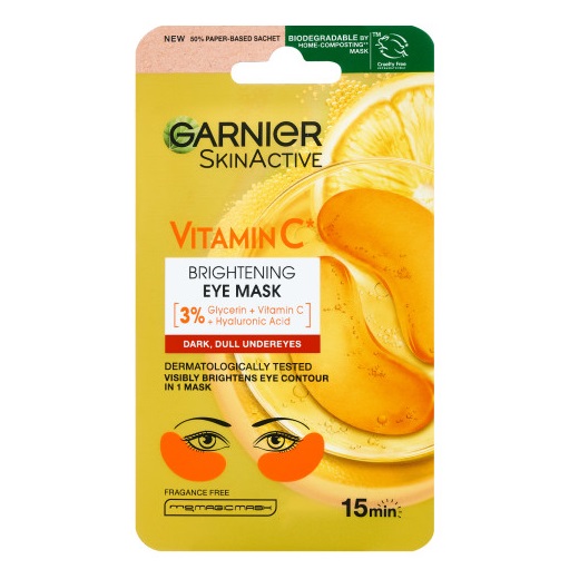 Rozjasňující Oční Náplasti S Vitaminem C