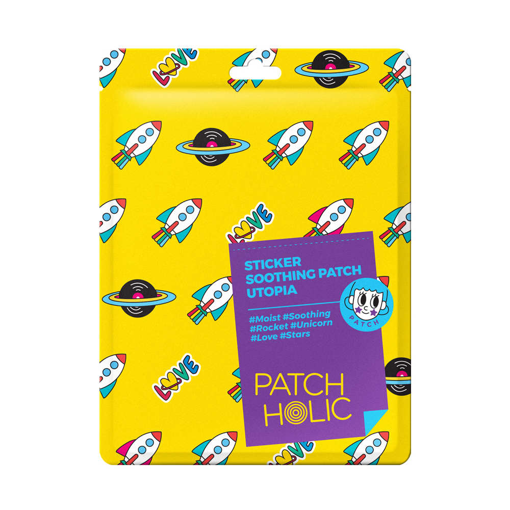 Sticker Soothing Patch Uklidňující Náplasti Utopia