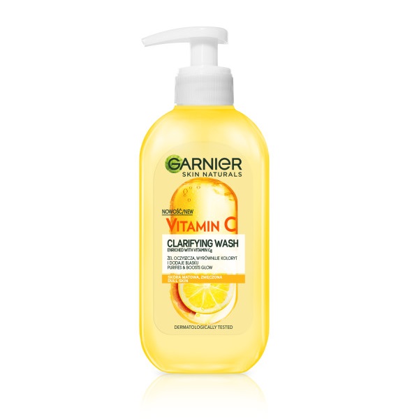 Skin Naturals Vitamin C čIsticí Gel S Vitaminem C A Výtažkem Z Citronu