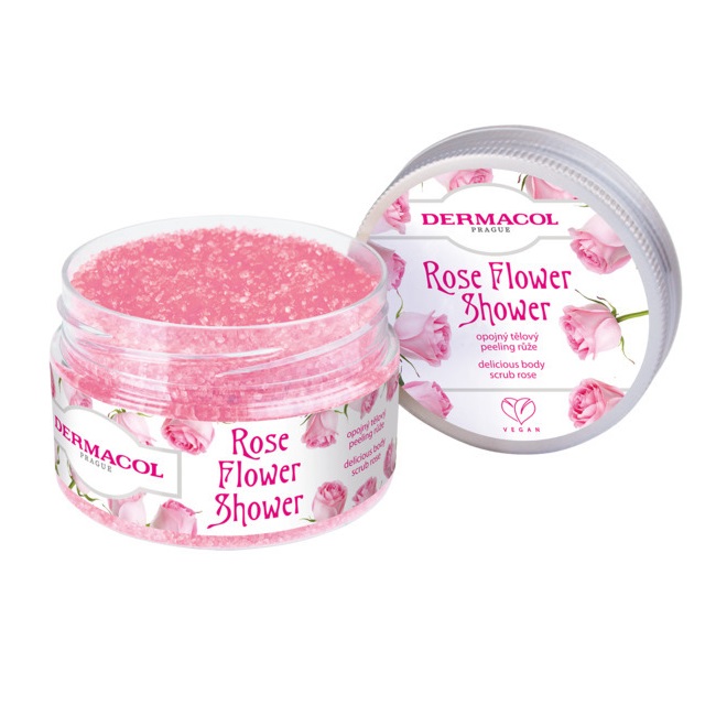 Květinový Sprchový Peeling Rose