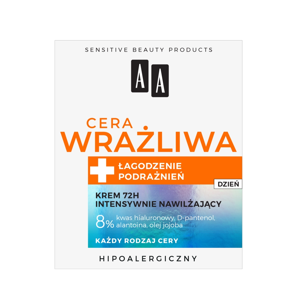 Citlivá Pleť Intenzívny Hydratační Denní krém 72H 50ml