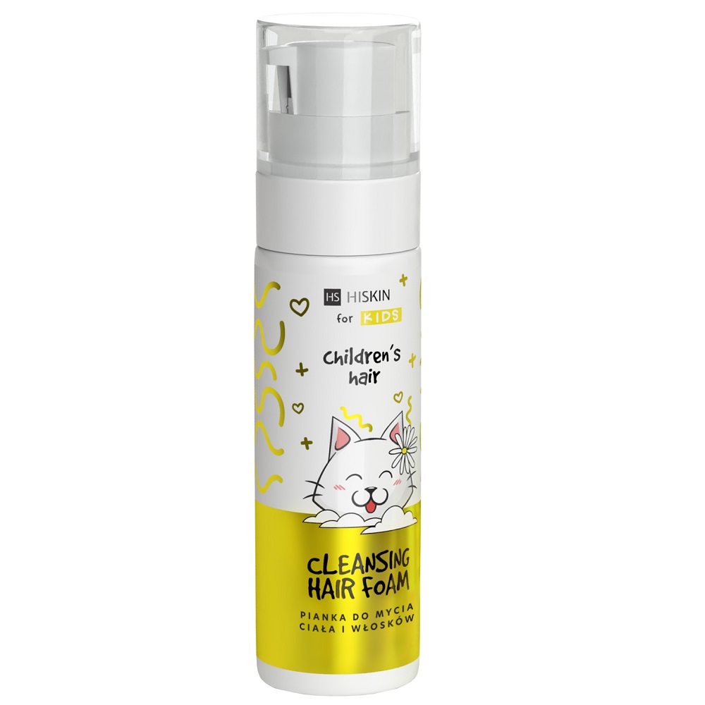 Kids Cleansing Foam Dětský Tělový A Vlasový šAmpon S Rýžovými Proteiny 200 ml