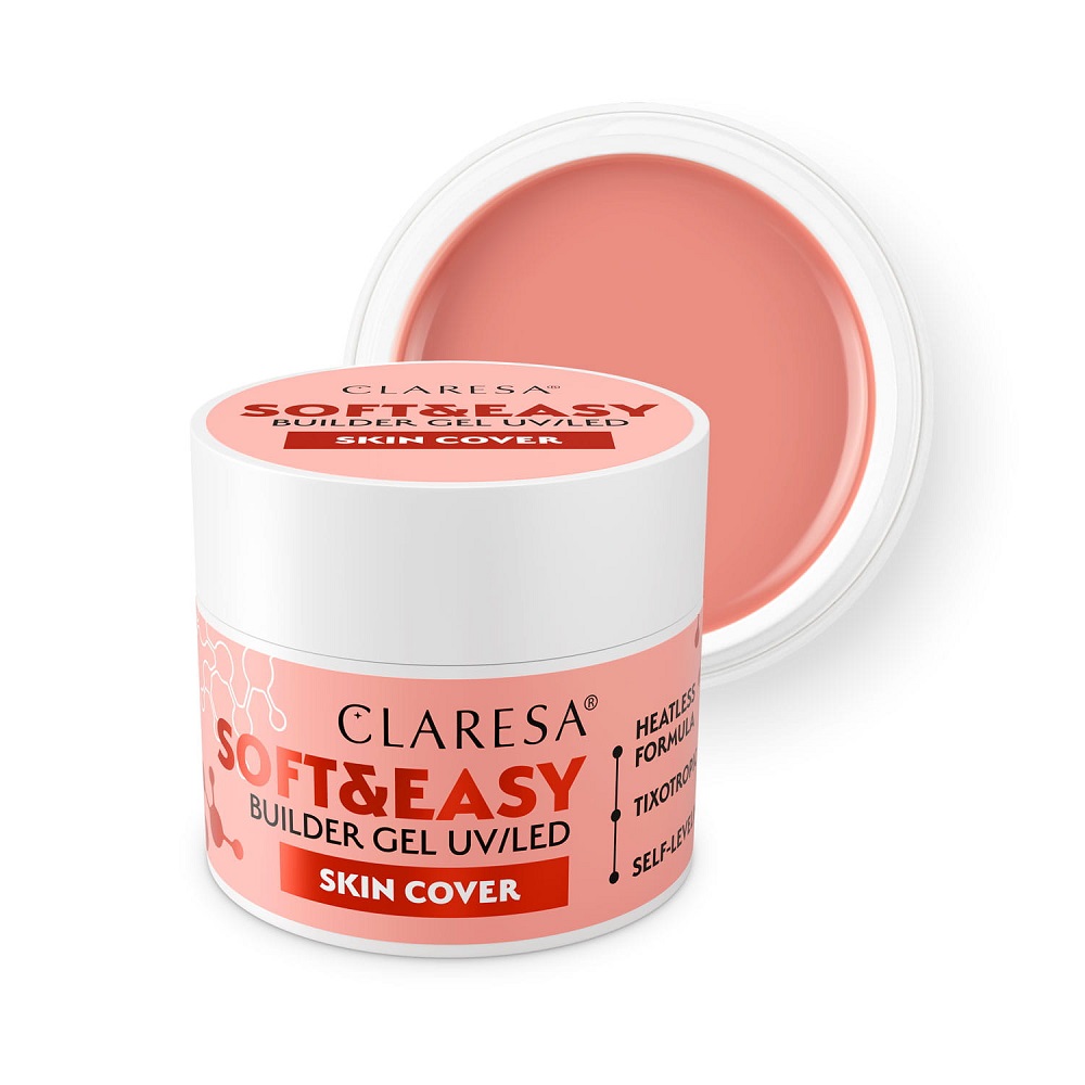 Soft&Easy Builder Gel – Modelovací Gel Skin Cover
