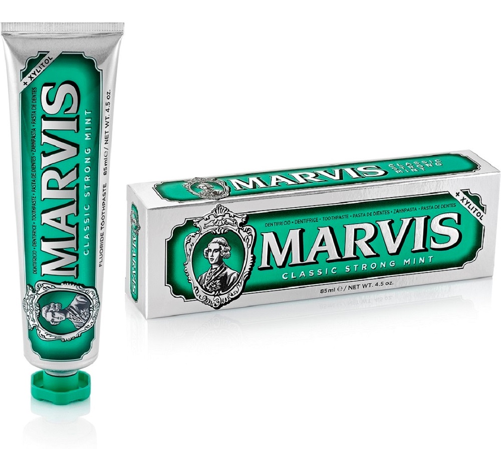 Fluoridová Zubní Pasta Osvěžující Zubní Pasta S Fluoridem Classic Strong Mint