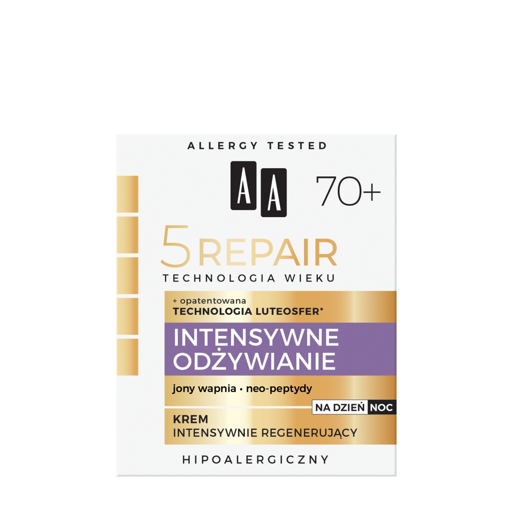 Age Technology 5Repair 70+ Intenzivní Výživný Denní A Noční Regenerační Krém